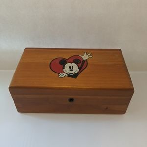 Disney Mickey Mouse Lane Wooden Chest